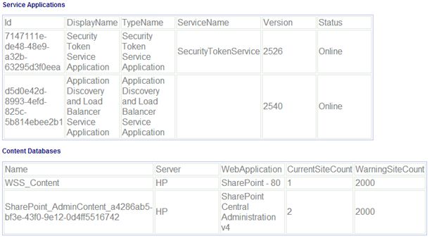 Service application